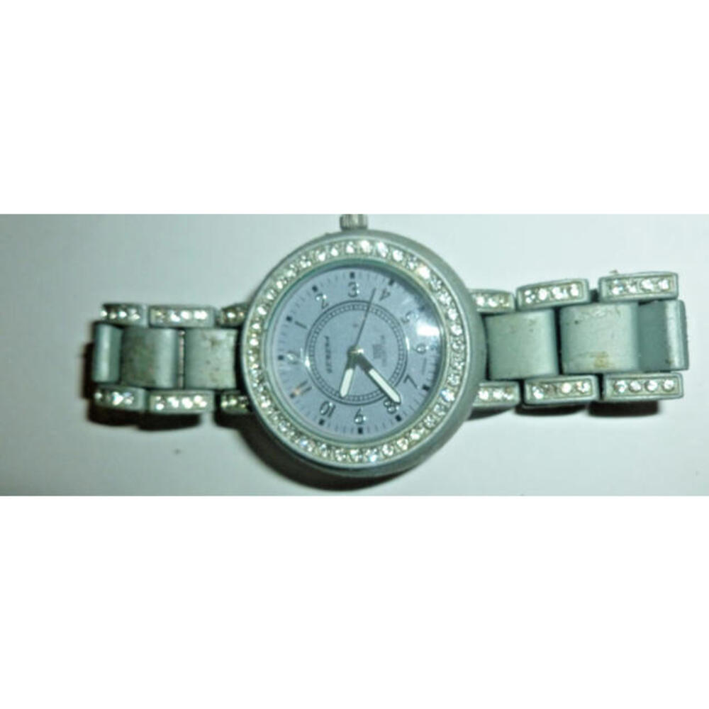 Geneva Crystal watch‎ MN Collection Gray Quartz